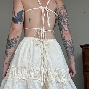 NWT Free People Taking Sides Mini Dress